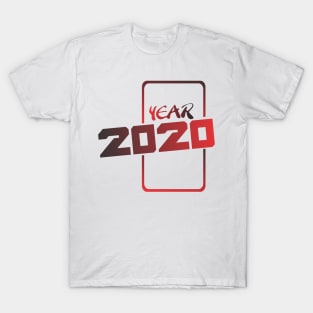 Showcase Step-out year 2020 Design Red Gradient T-Shirt